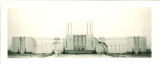 Rendering of proposed Theatre Building, The University of Iowa, 1930s