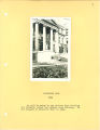 Front entrance to Schaeffer Hall, The University of Iowa, 1934