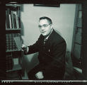 Librarian Clyde Walton, The University of Iowa, 1950s