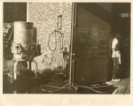 Forge and diagram of a forge, The University of Iowa, 1970