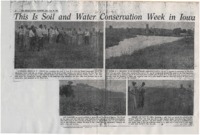 News articles from the 1950's.
