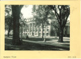 Southeast view of MacBride Hall in summer, the University of Iowa, 1920s?
