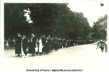 Commencement procession, The University of Iowa, 1910s