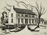 Old southern colonial house