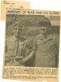 Prisoner of war and his guard