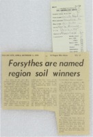 1970 - Gerald Forsythes Are Named Region Soil Winners