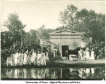 Greek theatrical production at City Park, The University of Iowa, May, 1916