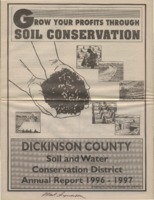 Dickinson County Soil Conservation District Annual Report - 1996-97.