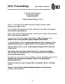 ITAA Proceedings 2013 Textile Apparel Industries