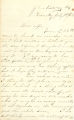 Sterns family papers, July-August 1863