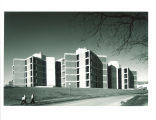 Bowen Science Building exterior, The University of Iowa, 1972