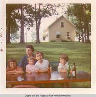Florence Heitzman Raine with grandchildren