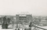 Carrie Chapman Catt Hall (Agricultural Hall) in winter, 1918