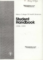Student Handbook - 1998-1999.