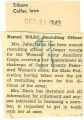 Named WAAC recruiting officer