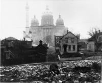 View south of the Capitol and Soldiers and Sailors Monument