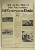 West Pottawattamie County Soil Conservation District Annual Report - 1962