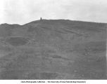 Piled up outwash of gravels, Calumet, Iowa, July 7, 1925
