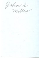 John A. Miller