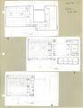 Gilmore Hall floor plans, the University of Iowa, Mar. 2, 1956