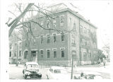 North and west exterior of the Old Dental Building, The University of Iowa, 1950s