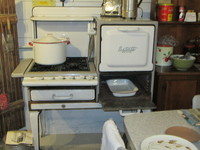 038. Antique Gas Stove and Oven