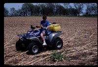 No Till Crops on Jared Herbert's Farm.