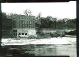 Iowa River and the Hydraulics Laboratory, the University of Iowa, 1920s