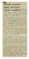 1968 - Wind Erosion May Become Local Problem