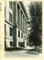 Front of Gilmore Hall, the University of Iowa, Aug. 1939