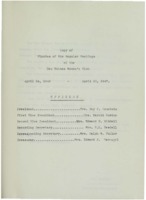 Des Moines Women's Club Minutes 1946-1948