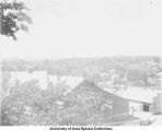 View of town, Iowa City, Iowa, ca. 1895