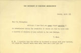 Letter from Leopold to Errington, April 23, 1934