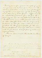 80. Lincoln's to Congressional committee formally accepting second term as president