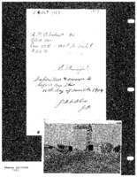 Receipt for corn, 1907 and view of Beaman Elevator, 1912
