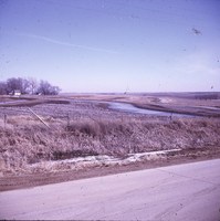 Broad based terrace with water on Bumann farm.