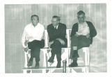 Spectators at high school swim meet, The University of Iowa, March 1967