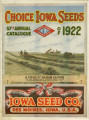 Iowa Seed Company Catalog 1922