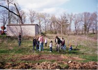 2002  Girl Scouts plant trees
