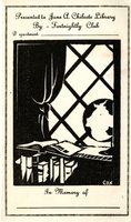 Jane A. Chilcote Library Bookplate