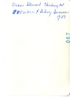 Toe Wall on Sidney Swanson's Land, 1959