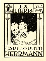 Carl and Ruth Herrmann Bookplate 
