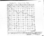 Iowa land survey map of t085n, r001w