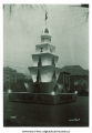 Homecoming corn monument, The University of Iowa, 1935