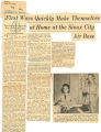 Soldiers in skirts - First Wacs quickly make themselve at home at the Sioux City air base