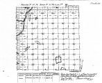 Iowa land survey map of t091n, r033w