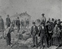 St. Paul Lutheran Church in Garnavillo, Iowa -1878 Fire
