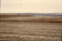 Farmland after harvest