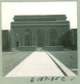 Riverside Drive entrance to the Art Building, the University of Iowa, 1930s?