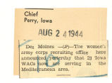 The women's army corps